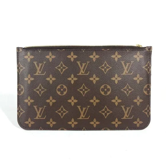 LOUIS VUITTON Brown Monogram Canvas Shoulder Bag - Picture 15 of 16